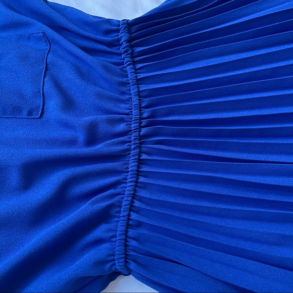 SSEMIENNE Hi-Low Pleated Dress With Pocket - Picture 4 of 8